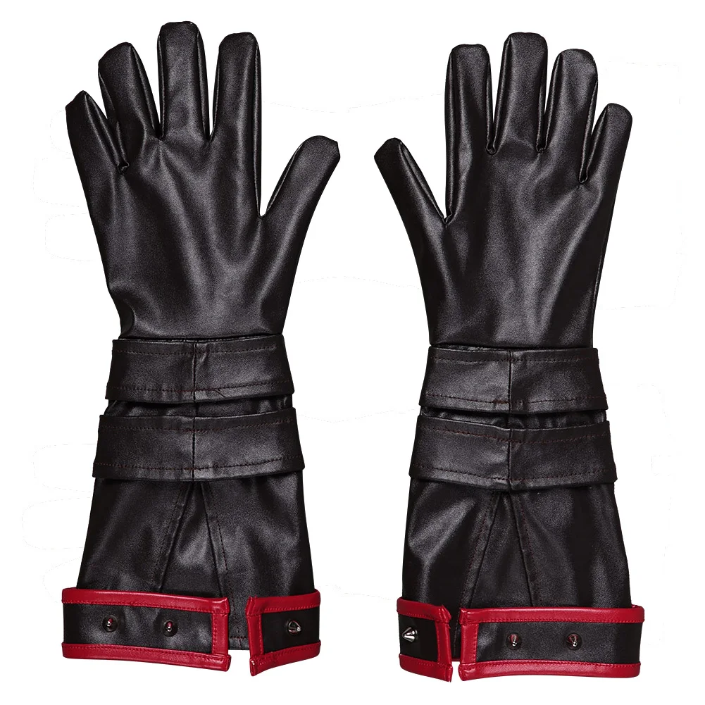 Susan Storm Cosplay Gloves Costume Accessories Game Rival Invisible Woman Roleplay Black Gloves Halloween Carnival Party Props