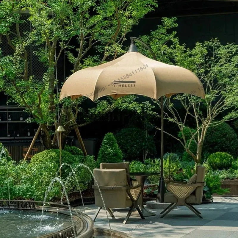 Outdoor Sales Office Parasol Hotel Real Estate Outdoor Umbrella