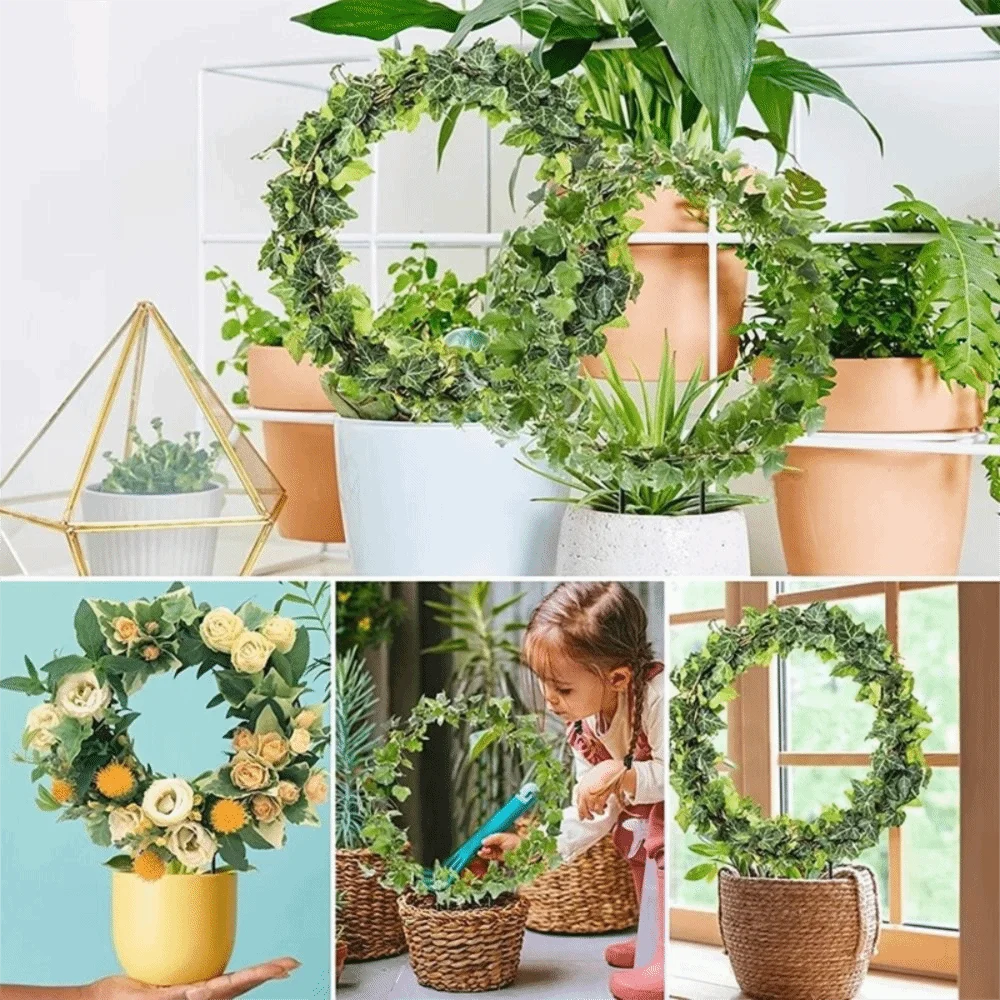 Festive Christmas Tree Shaped Plant Trellis Iron Metal Christmas Decor Iron Plant Stand Sturdy Climbing Support Frame Indoor