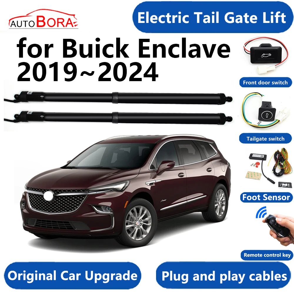 

AutoBora Car Electric Tail Gate Lift System Power Liftgate Kit Auto Automatic Tailgate Opener for Buick Enclave 2019~2024