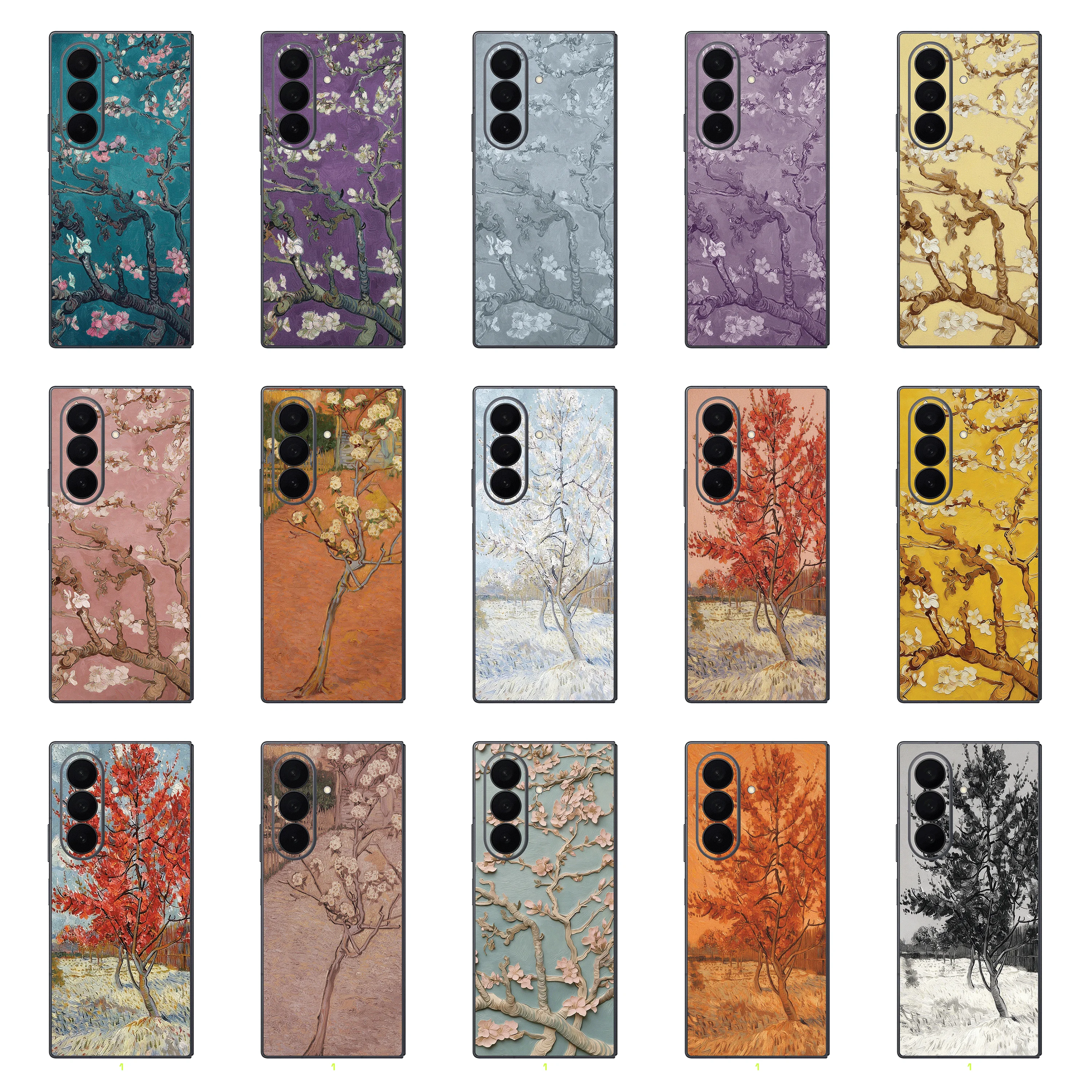 Z Fold8 Anti-Scratch Stickers For Samsung Galaxy Z Fold 8 Ultra 8 7 6 5 4 Protective Decal Skin Cover Back Film