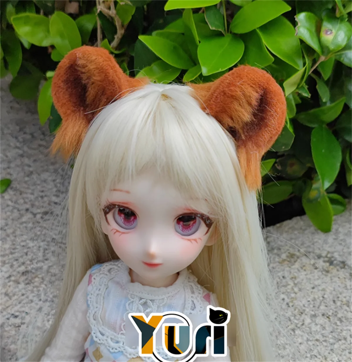 Doll Use BJD Tiger Ear Beast Ear OB11 1/3 1/4 1/6 1/12 BJD Doll Plush Doll Accessory Cute Lovely Cosplay Limit Cosplay Gift