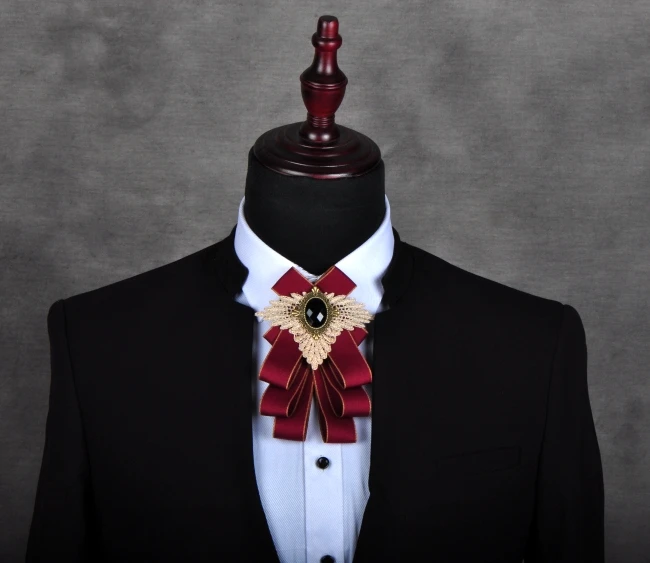 Britischen Neue Stil Rot Schwarz Retro Plaid Fliege für Männer Kleid Business Hochzeit Bräutigam Besten Mann Hochzeit Bowtie Schmuck zubehör – Detail 3