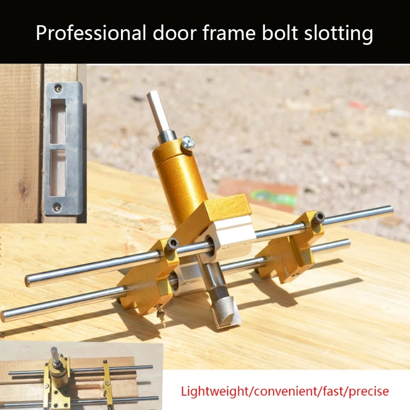 Lock Mortiser Door Fitting Kit Power Tool Accessory Jigs Door Lock Installation Drop Shipping