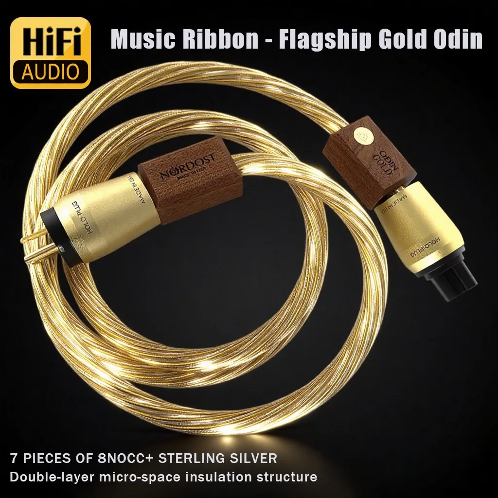 

nordost power cable odin2 8N OCC power cord Audiophile Amplifier IEC 320 C15 Power Cord Audio EU Schuko Version Power Wire Line