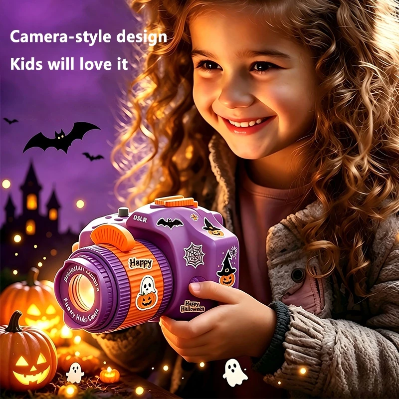 Projector Mini Camera Mini Torch Early Learning Educational Gift Halloween Projector Three Slides