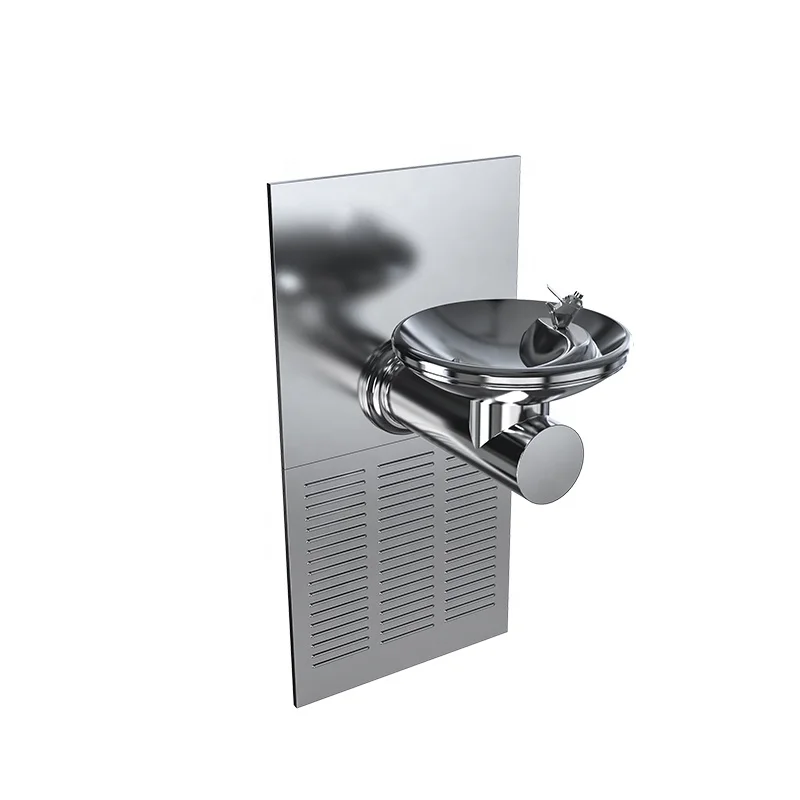 Iuison Easy Installation Stainless Steel Wall Mounted Drinking Water Fountain for School Gymnasium Park