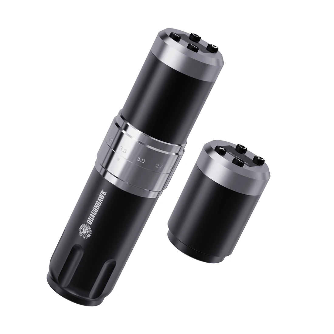 Dragonhawk Fold 3 WirelessTattoo Machine Duas baterias