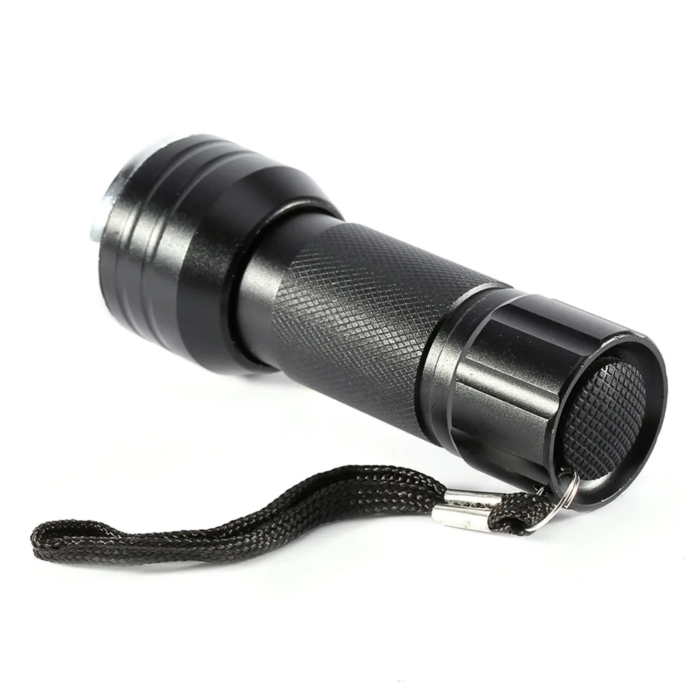 دائم سبائك الألومنيوم الأشعة فوق البنفسجية مصباح يدوي البنفسجي الخلفية 395 نانومتر مصباح ليد جيب كاشف الأشعة فوق البنفسجية كشف علة السرير #4