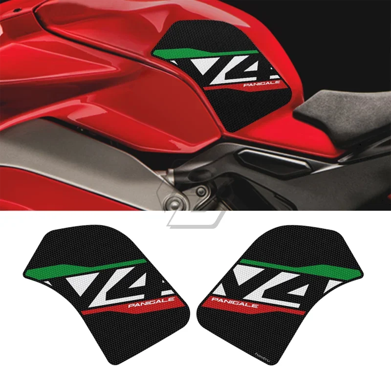 

For Ducati Panigale V4 V4S 1100 Corse SP 2018-2022 Sticker Motorcycle Anti-slip Side Tank Pad Protection Knee Grip Mat