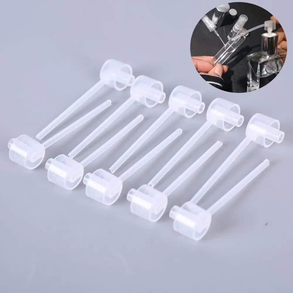 10/20/30Pcs Plastic Perfume Refill Tool Disposable Dustproof Diffuser Funnel Flow Control Clear Sprayer Refill Pump
