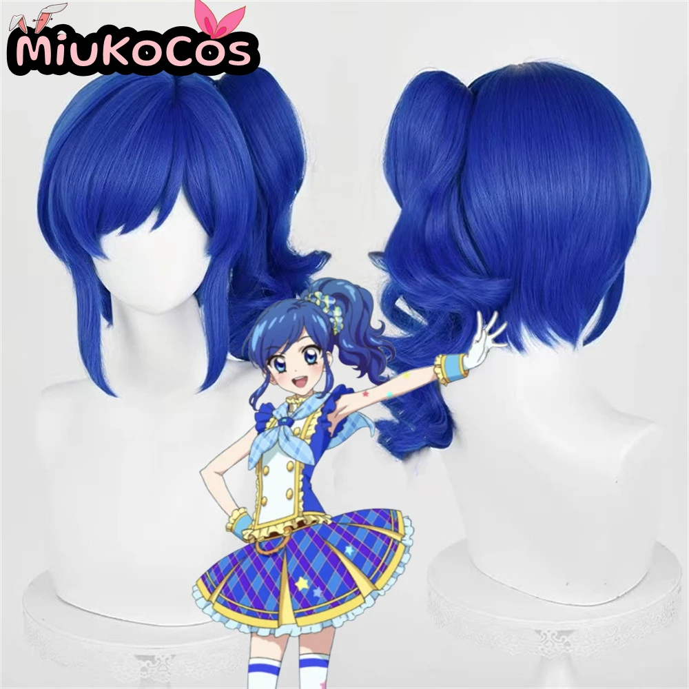 

В НАЛИЧИИ Aoi Kiriya Косплей Парик MiukoCosplay Anime Aikatsu! Косплей