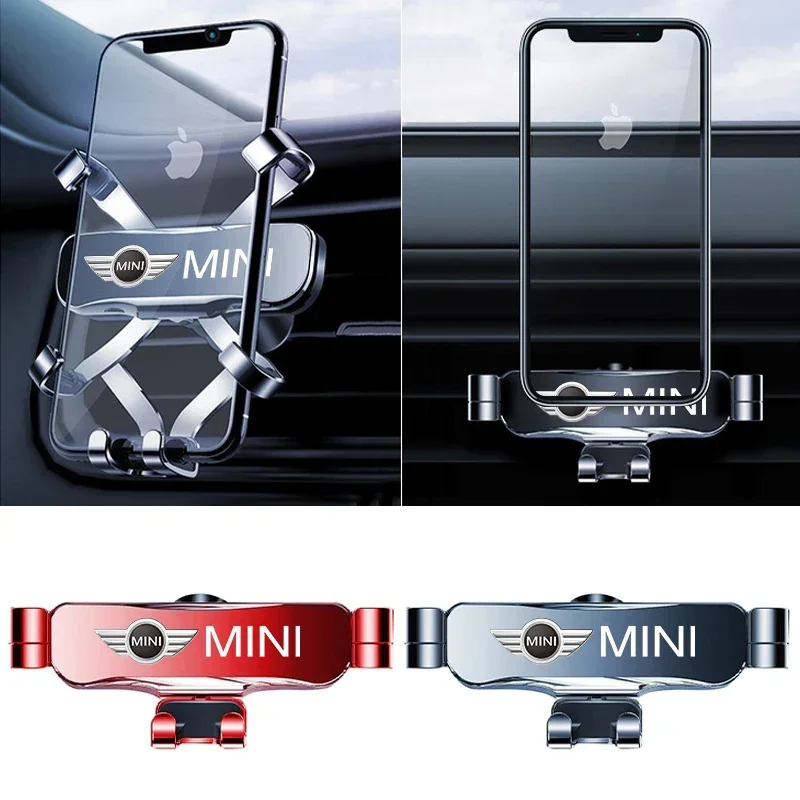 

Car Air Mount Clip Rotatable Bracket Car Interior Accessories For MINI Cooper R56 F56 R50 JCW Cabrio Countryman Clubman WORKS
