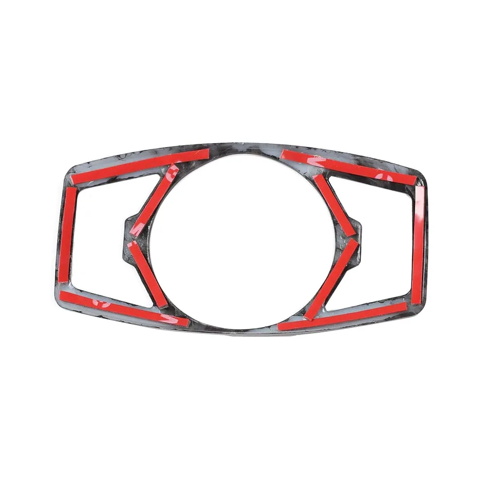 

Крышка переключателя фар из углеродного волокна, декоративная накладка, рамка для Ford F 150 Mustang 2015 2016 2017 2018 2019 2020, аксессуары