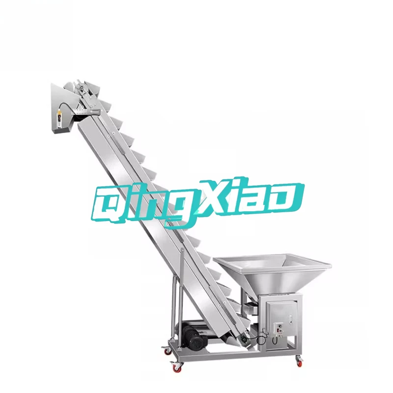 Automatic Air Conveyor Elevator Customizable  Bucket Screw Feeder  Incline Packaging Machine  Coffee Beans Food  High Efficiency