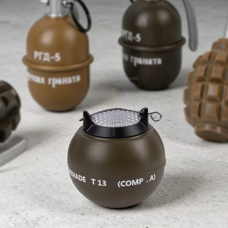 Dummy T13 Model No Function, Plastic ABS Storage Collection Cans for Airsoft Tactical Movie Props Decorations