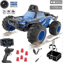 RC Car With Camera Off-Road Vehicle Stunt Car RC Model Hd Photo Recording Electric Mini Toy Climbing Car 2.4G Remote Control Car