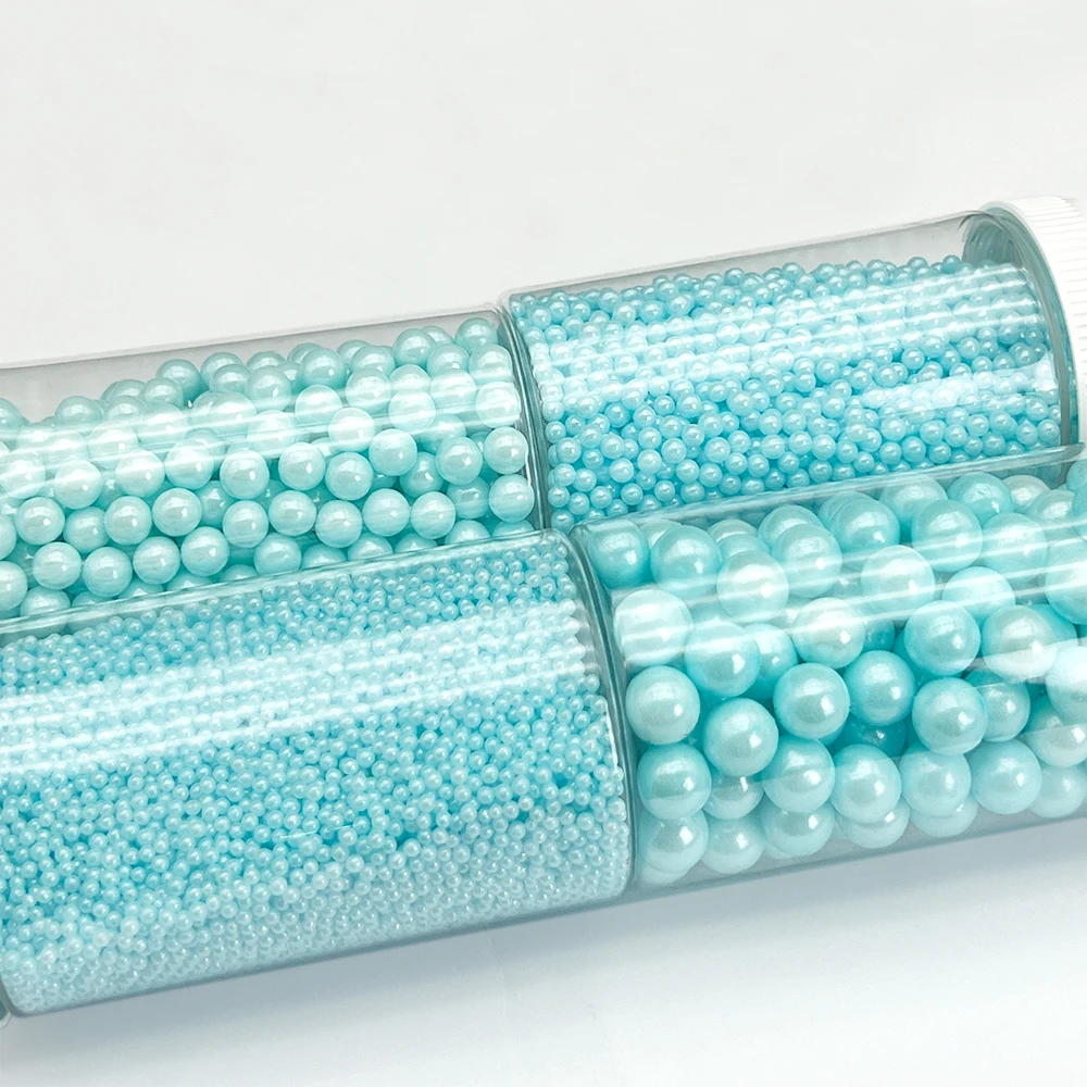 85 g 0,2/0,4/0,6/0,8 cm weiße Farbe, Perlenkugel, Kuchendekoration, DIY, Donut, Dessert, Backen, Streusel, dekorativ, nur zur Dekoration – Detail 20