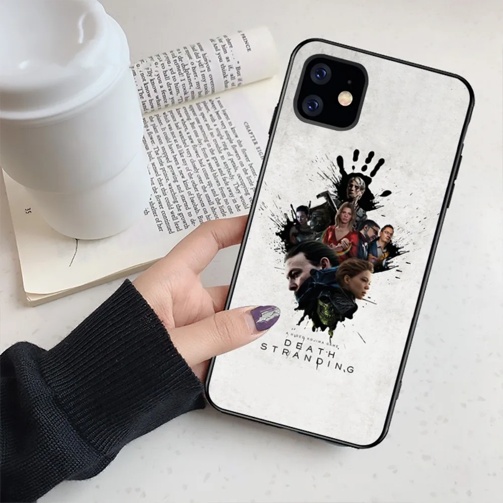 D-Death-Strandings Game Phone Case For Iphone 15 11 13 14 Pro Max 7 8 Plus X Xr Xs Max Se2020 12mini Cover Case