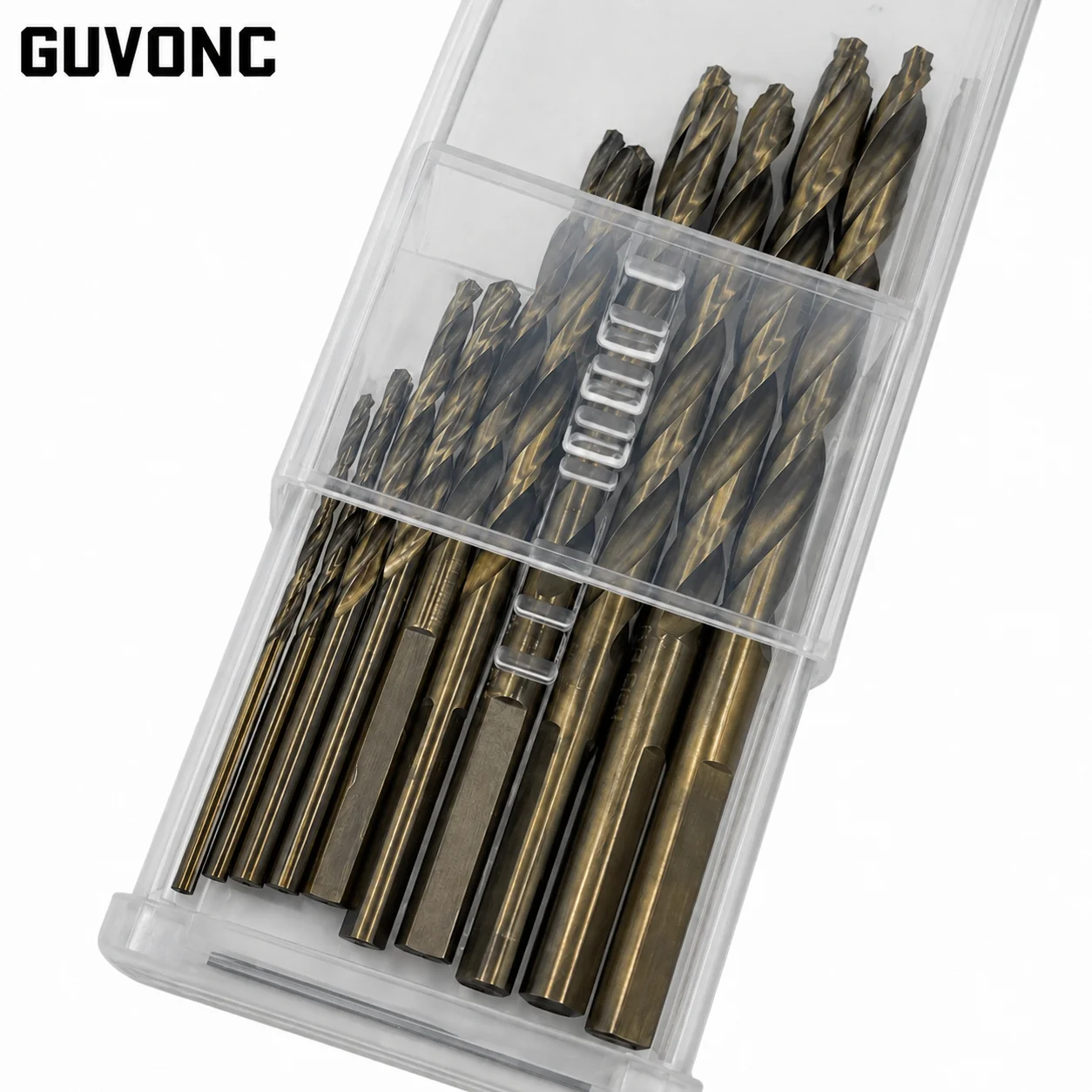12Pcs Titanium HSS Twist Drill Bit Set 1-6mm Flat Shank Sharp Drill Bits for Metal Wood Plastic DIY Electric Drilling Tools