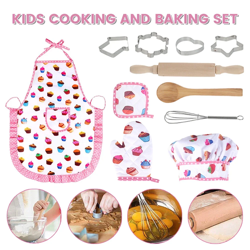 Juego de cocina para niños, cocina, juguetes para niñas, juego de rol, disfraz para niños, juego de rol de imitación, cocina para hornear, juego de amigos