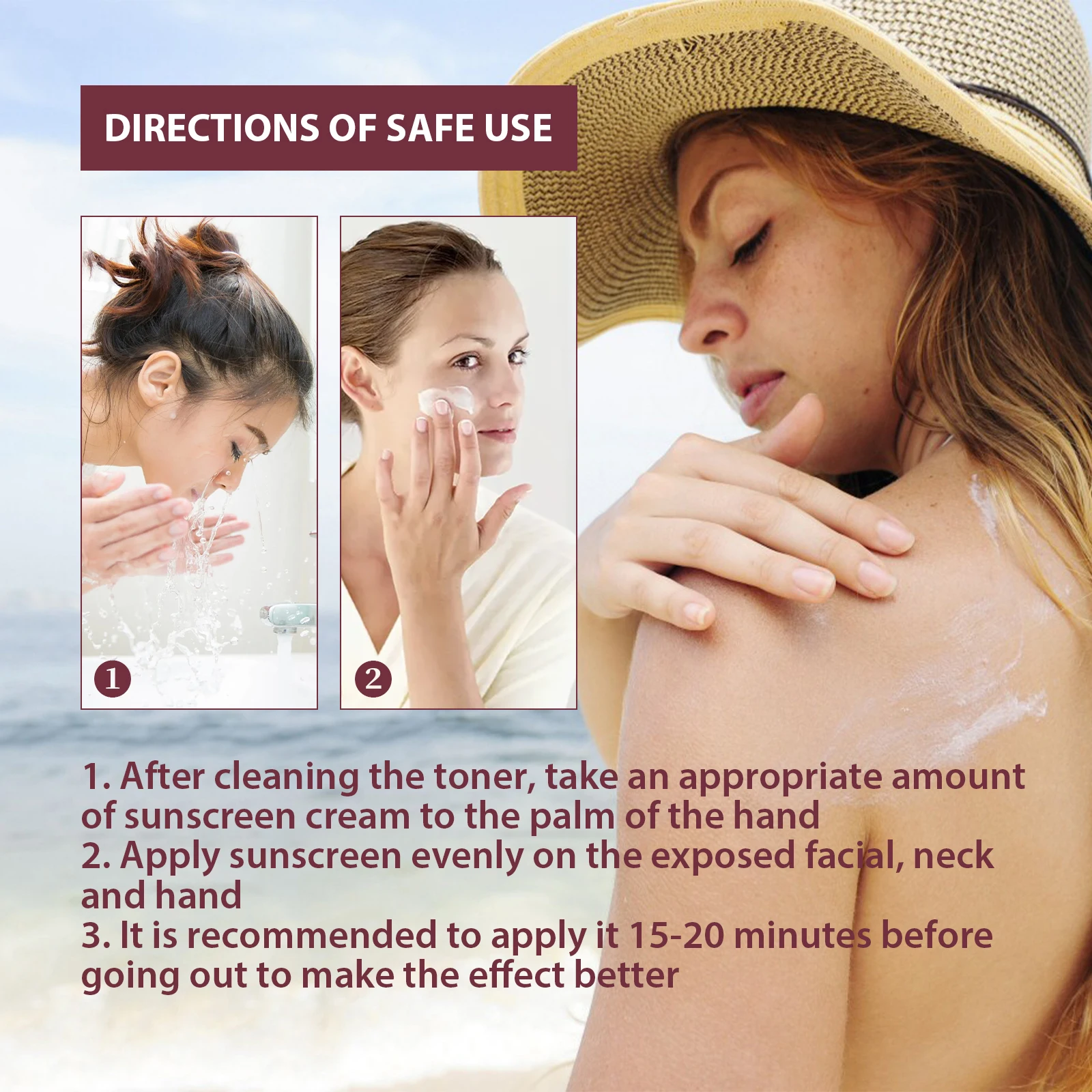 La crème hydratante et protectrice au riz noir estule les rayons UV, hydrate, rafraîchit, éclaircit et fournit une protection