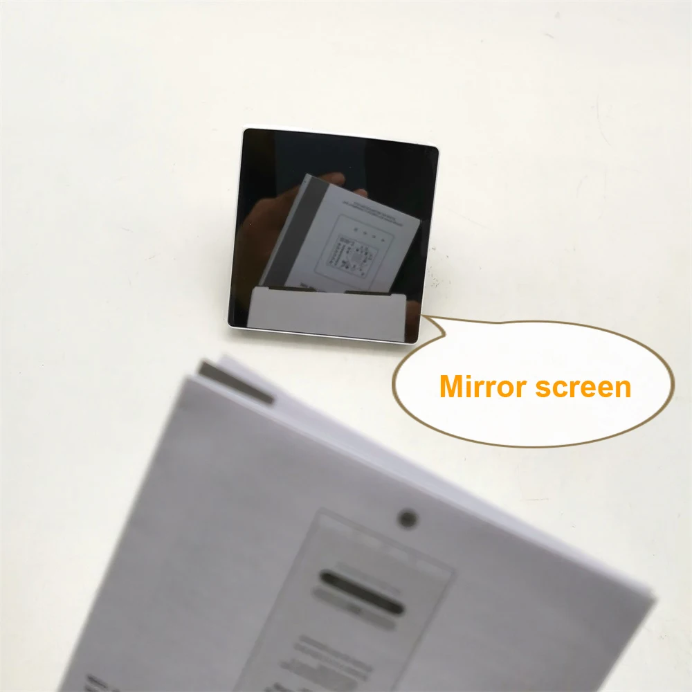 Minco Heat Black/White Mirror Thermostat Wifi Tuya Zigbee 3A/16A/25A underfloor heating/Water/Gas Boiler Temperature Controller