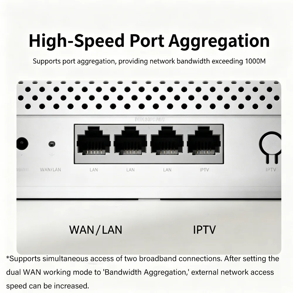 Xiaomi Router AX3000E WiFi 6 3000Mbps Dual-Band Gigabit Qualcomm Chip Dual WAN Ports 256MB Large Memory Mesh Networking CN view 6