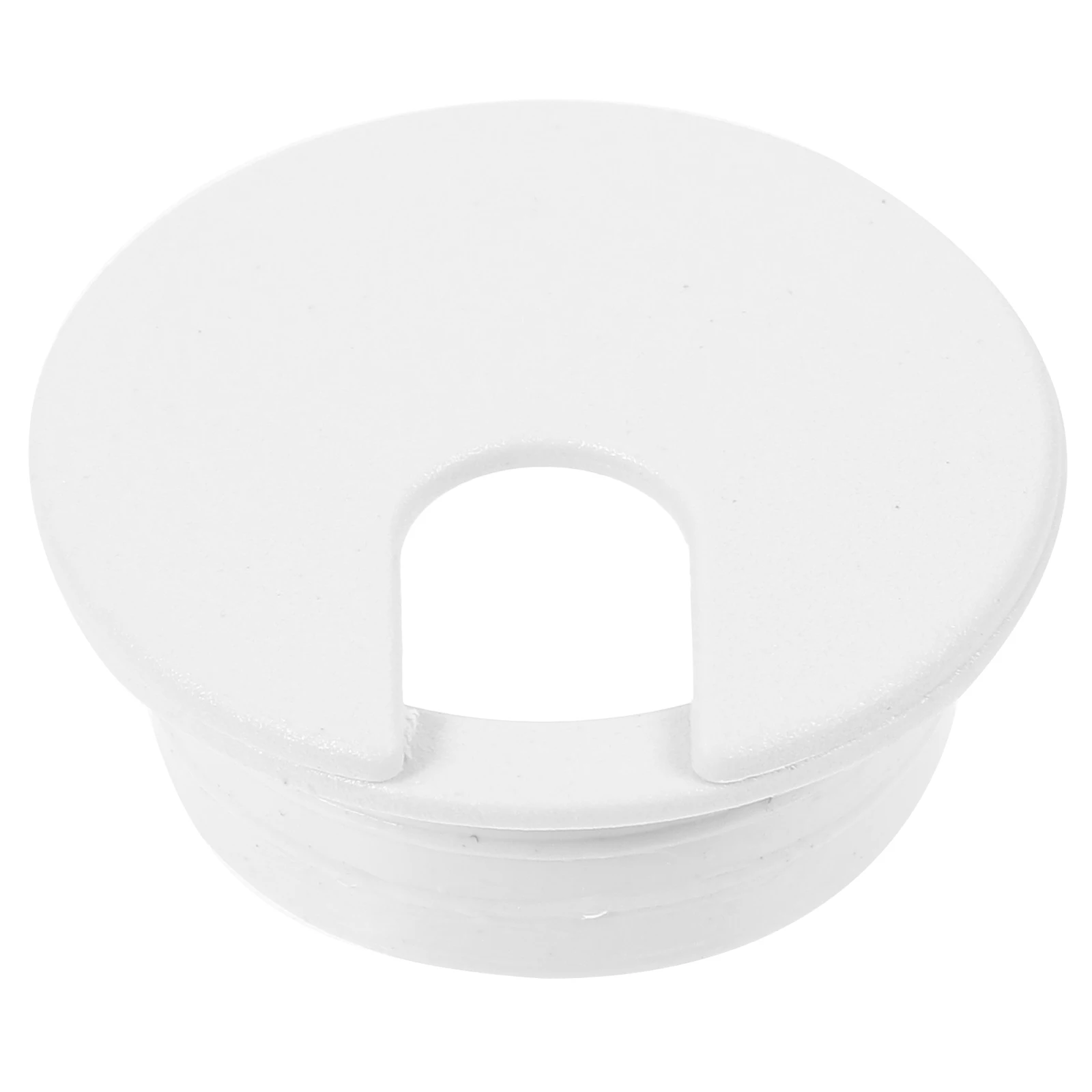 

12pcs Wire Grommet Cable Hole Cover Desk Wire Organizer White 35mm Plastic Durable Fire Resistant Sleek Design Easy Install