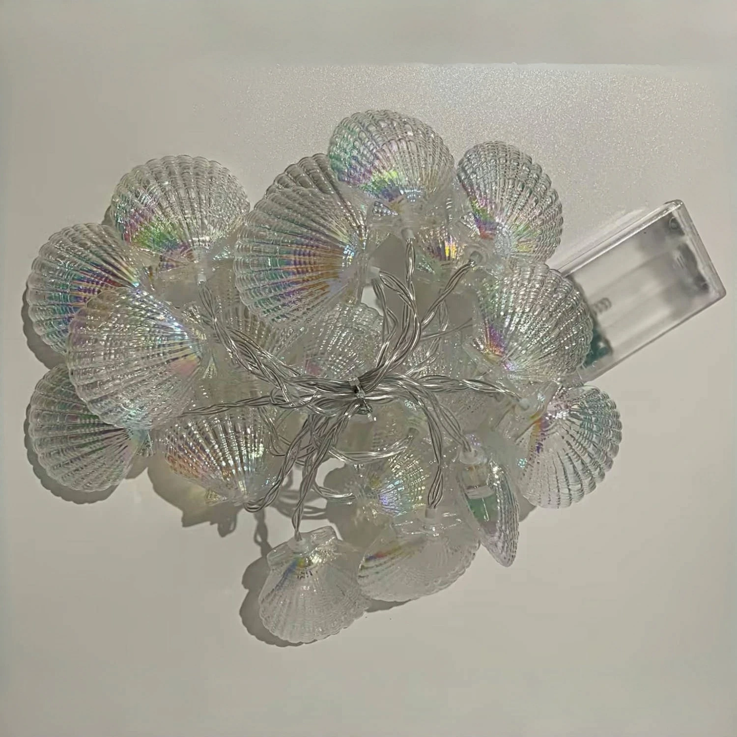 1PC 3m20LEDs Shell Fairy Lights Battery Powered Decoration Lamp Romantic Atmosphere String Lights For Room Wedding Party Camping