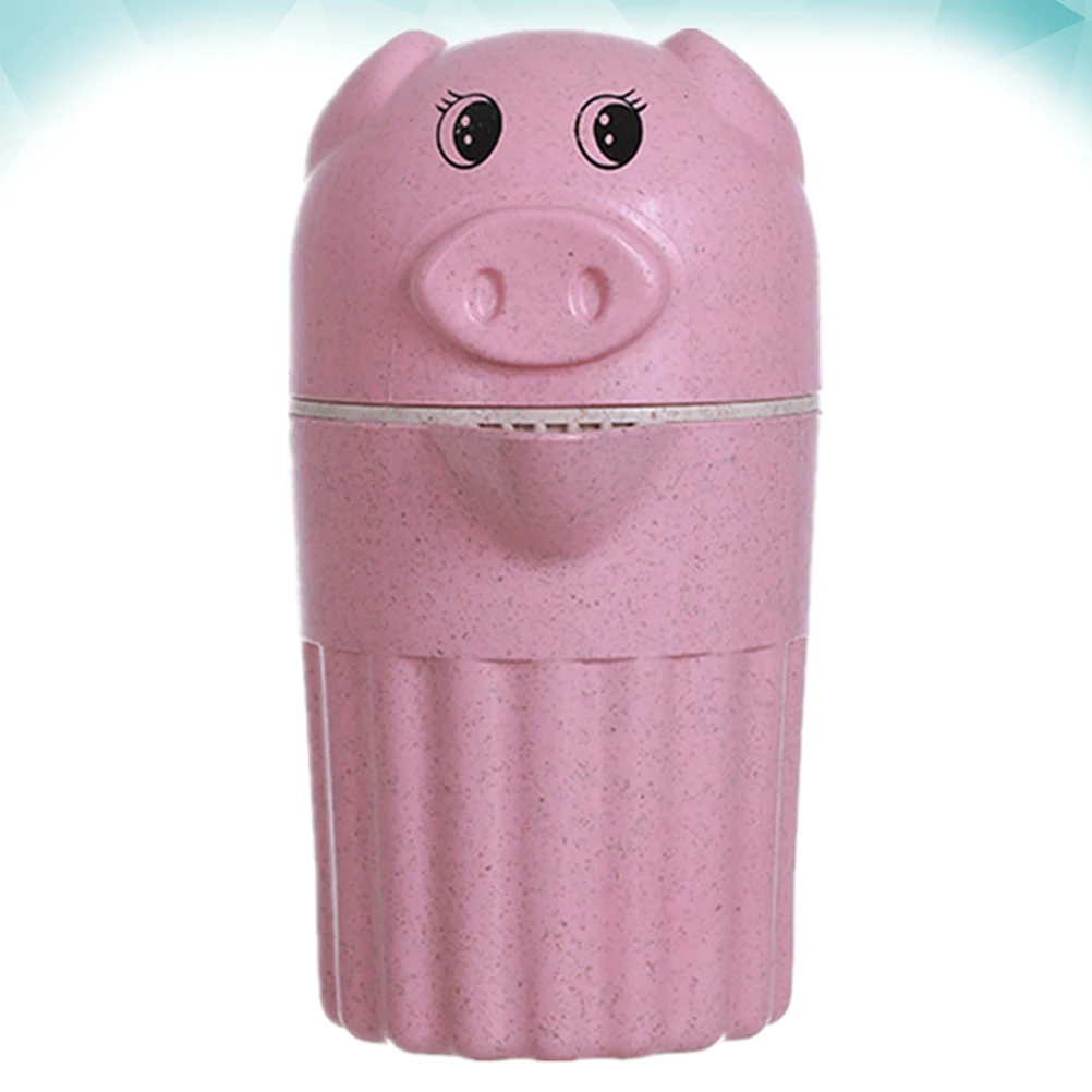 

Multifunctional Juicing Cup Pig Shaped Creative Juice Squeezer For Home Office Wheat Straw Material Heavy Calibre Non
