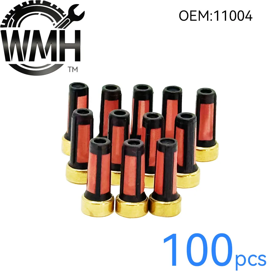 100/200 قطعة العلامة التجارية الجديدة والأصلية اكسسوارات السيارات حاقن الوقود Filte size6*13.8 #4