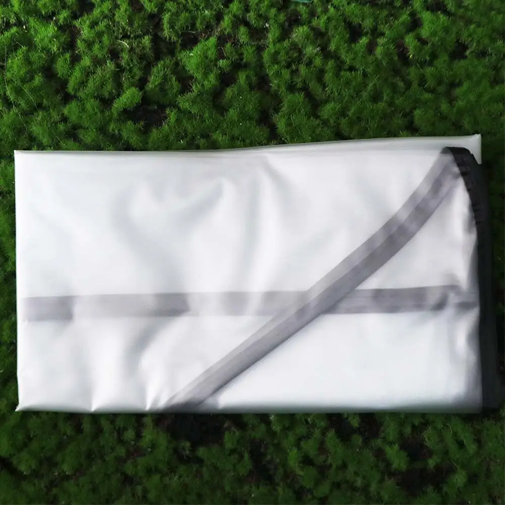 

With Zipper Golf Bag Cover Waterproof PVC Clear Golf Bag Rain Coat Dustproof Large Capacity Golf Bags Shield Court Supplies