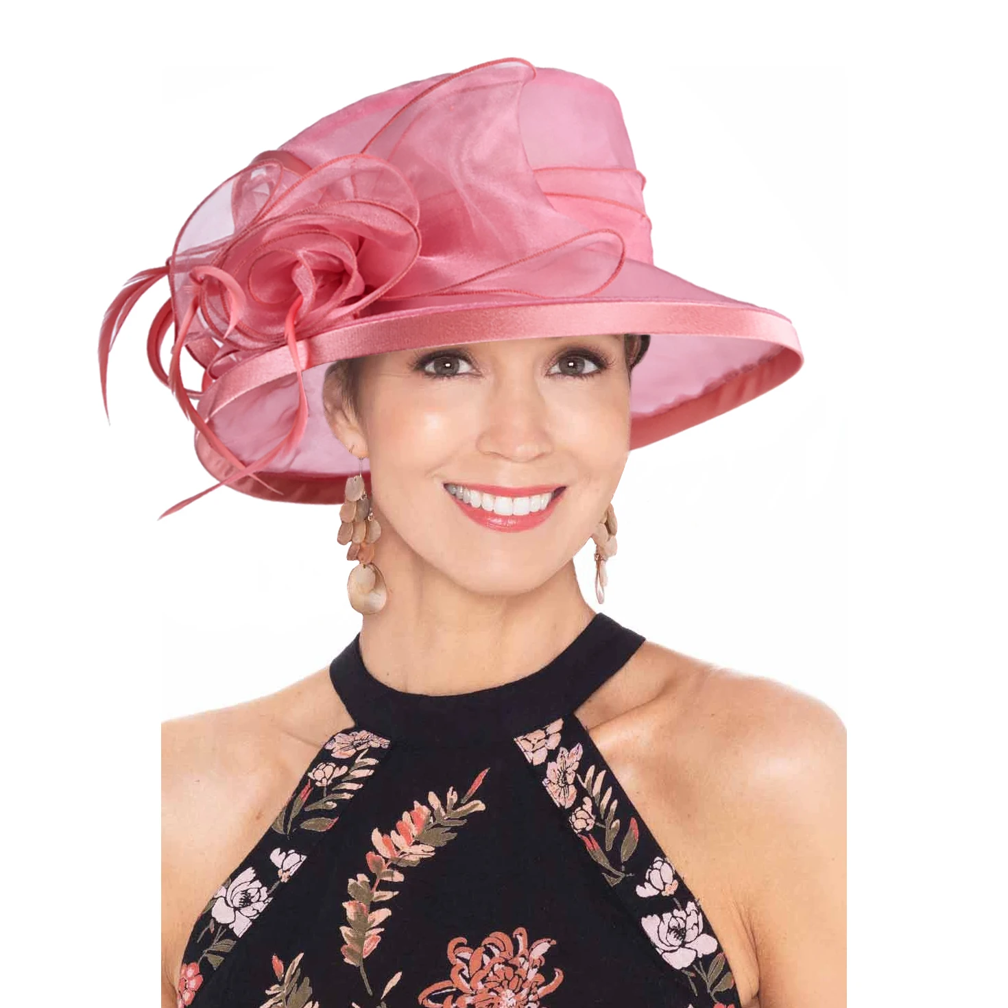 Dery Hat For Woman Church Hats Hot Sale Elegant Dress Hat Fashion Hat For Sale S10-3019