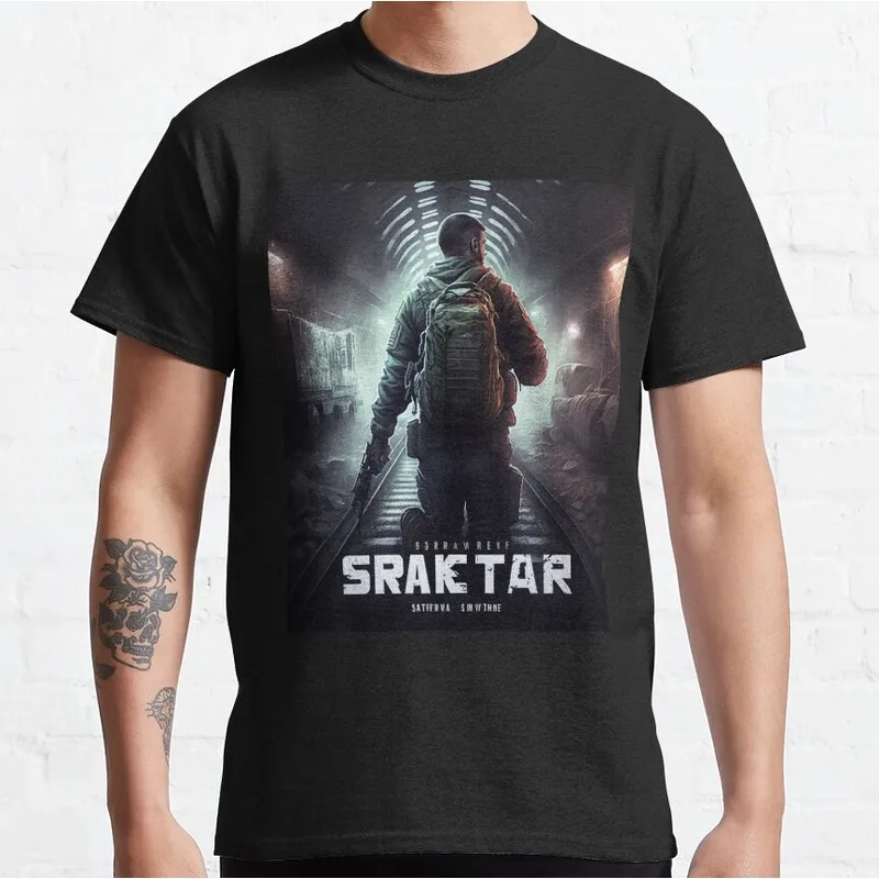 PUBG GAMING S.T.A.L.K.E.R Shadow Of Chernobyl Game T‑Shirt Gamer Gift Unisex  Tees Stalker Post‑Apocalyptic Graphic Streetwear