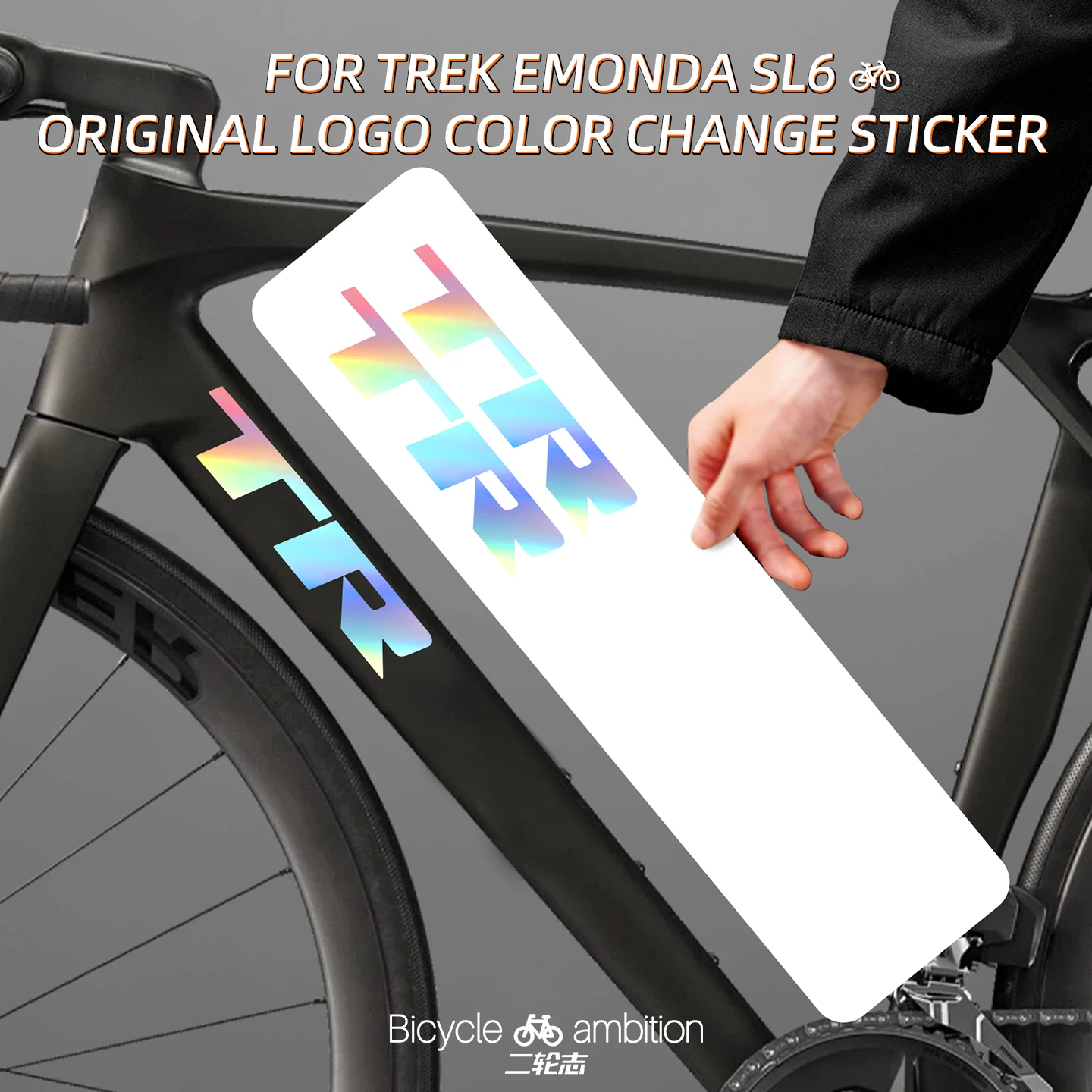 Engineered for TREK Emonda SL6 Road Bike Stickers - Color Change Frame Decoration