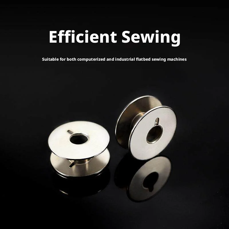 55623S Steel Bobbin With Positioning Slot High Hardness Wear Resistant Sewing Accessories For Industrial Flat Sewing Machine Gar