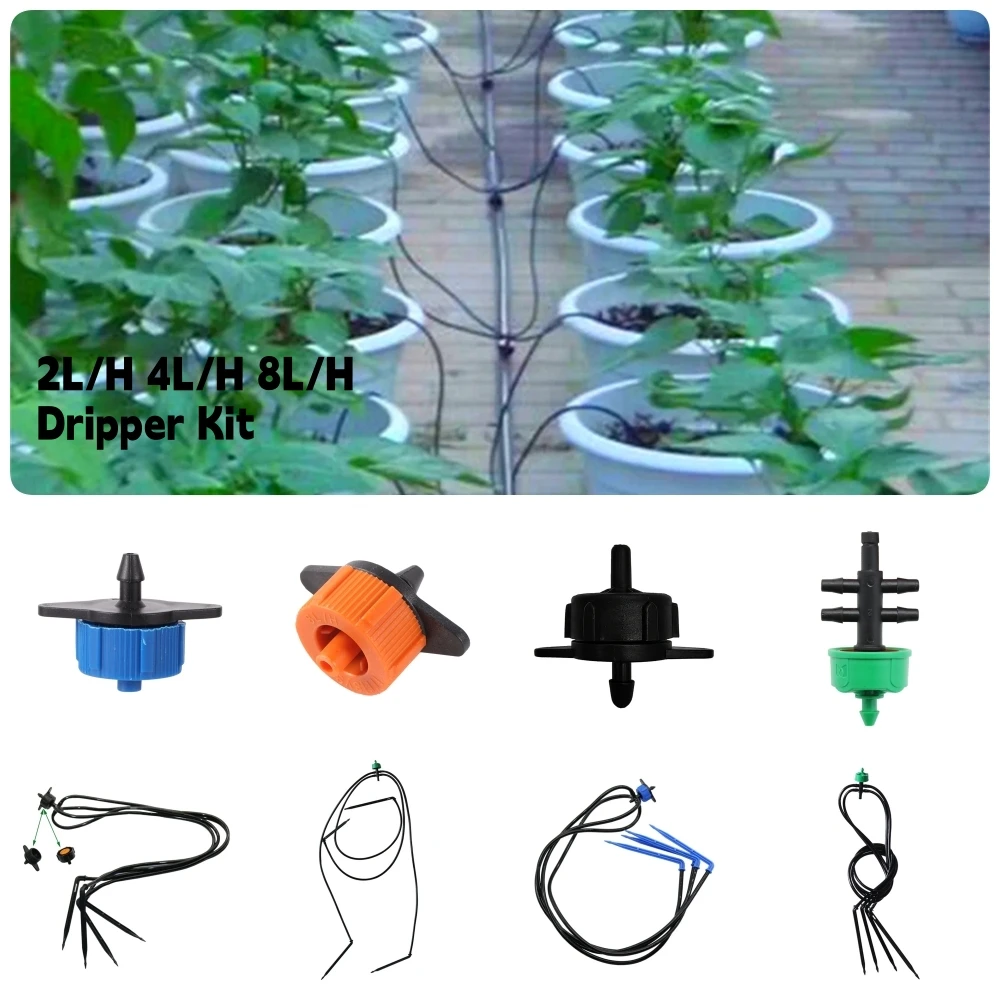 distribuidor-de-Agua-em-cruz-de-4-vias-com-emissor-de-3-5mm-para-sistema-de-irrigacao-por-gotejamento-2l-4l-8l