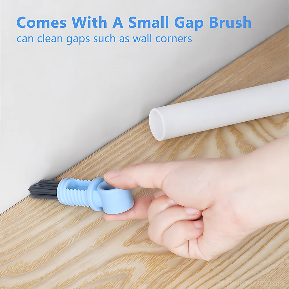 Mini Squeeze Mop Rotating Mop With Wiper Window Glass Cleaner Floor Washing Mop For Bathroom Household Cleaning Tools