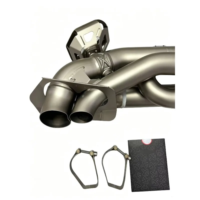 【2026】For Porsche 992 3.0T Carrera/S/4S/GTS Lightweight Titanium Axle-Back Exhaust | Racing Performance, Aggressive Sport Sound