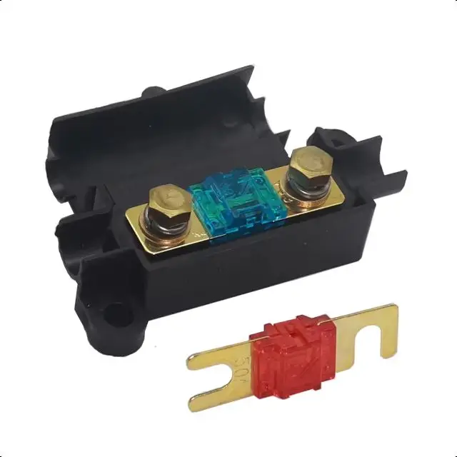 20-200 Amp In line Fuse Box Holder Set Car Air Conditioner Fuse Accessories