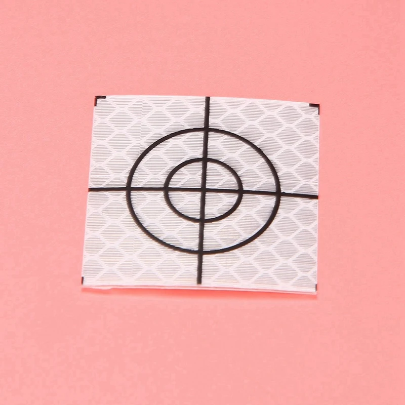 XTECH 2000 Stuks Prisma Meting Reflector Vel Reflecterende Tape Doel Total Station Tunnel Survey 40X40mm