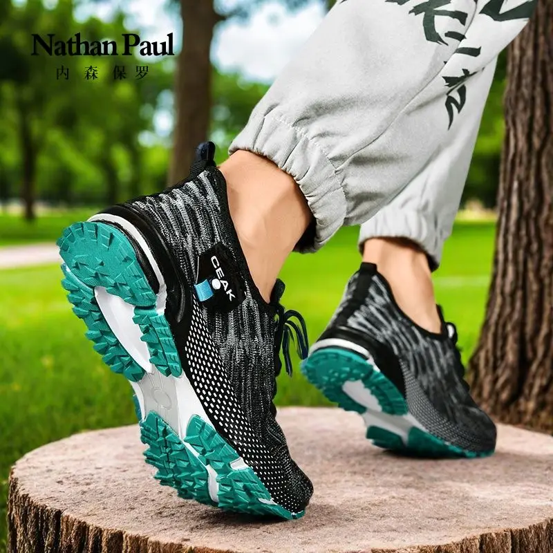 

2025 новые высококачественные повседневные кроссовки с простой атмосферой, нескользящая и износостойкая легкая и дышащая спортивная обувь