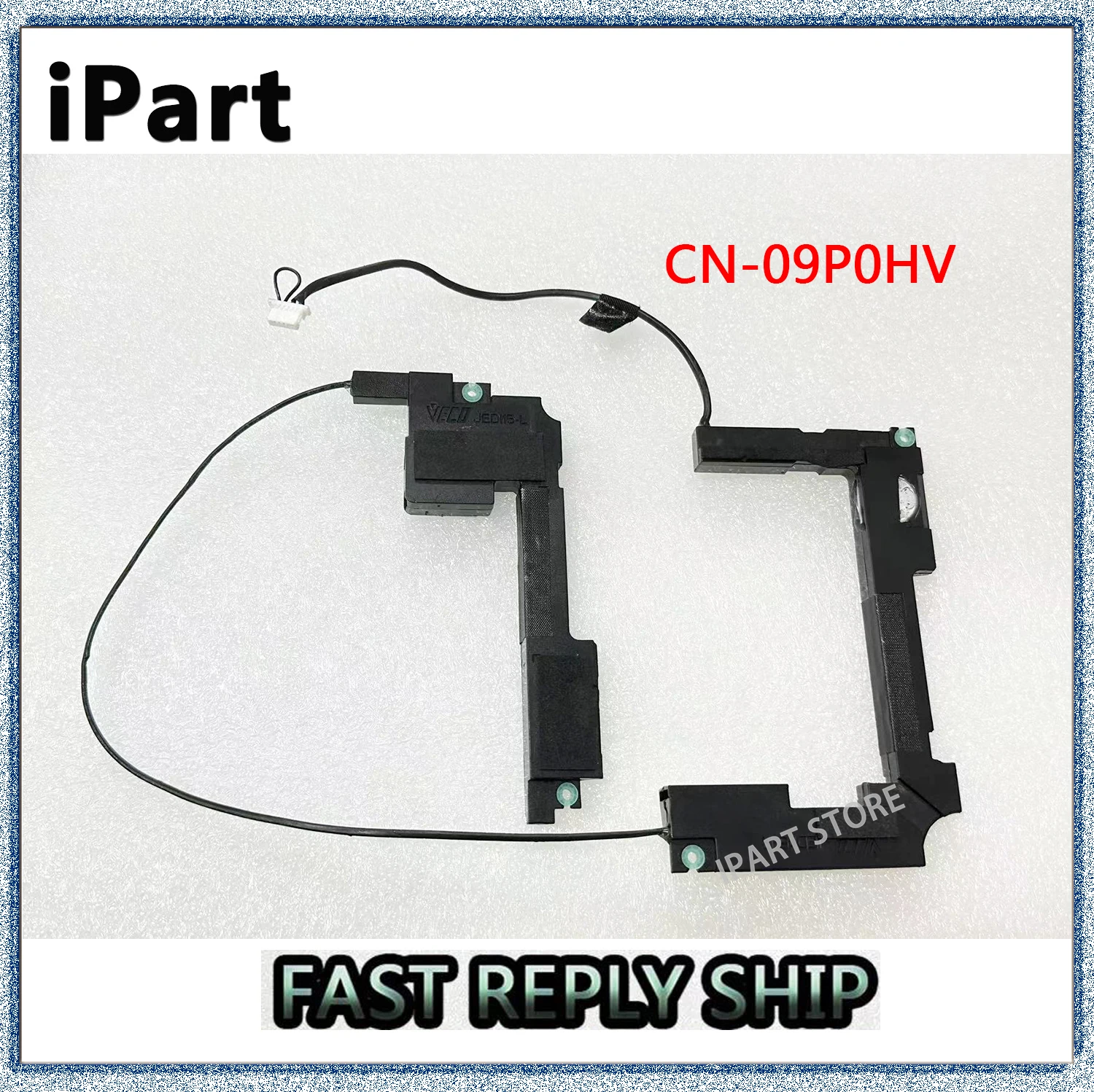 For DELL Inspiron 15 7590 7591 2-in-1 Speaker 023.400HB.0013 CN-09P0HV 09P0HV 9P0HV Original