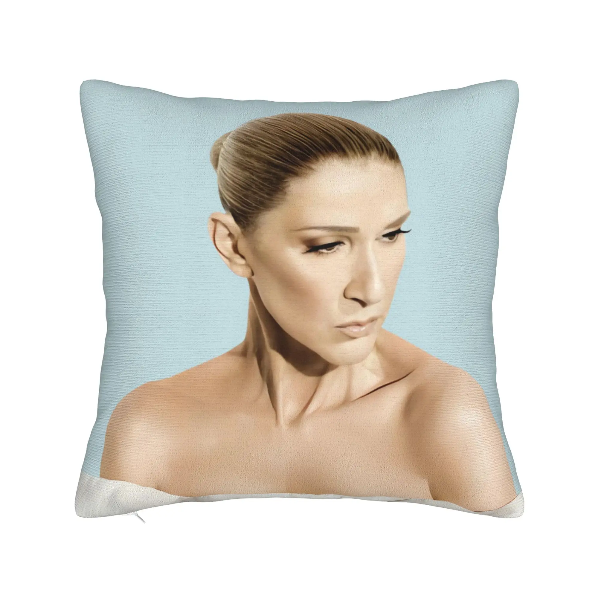 Celines Dions Paris 2026 Tour Pillowcases  Cute Funny Pillow Case For Sofa Home Decor Graphic Pillow Cover