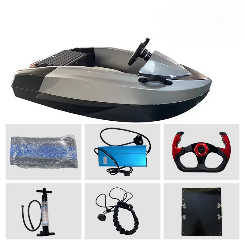 15Kw 72v Jet Car Boat Racing Kit Fast Speed Tiny Personal Mini Jet Boat in vendita-barche a remi