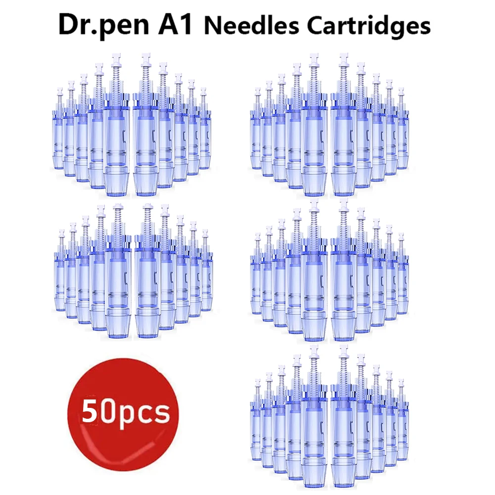 50 sztuk Dr.pen A1 Oryginalne wymienne wkłady igłowe - Części zamienne do pióra Dr.pen Derma A1