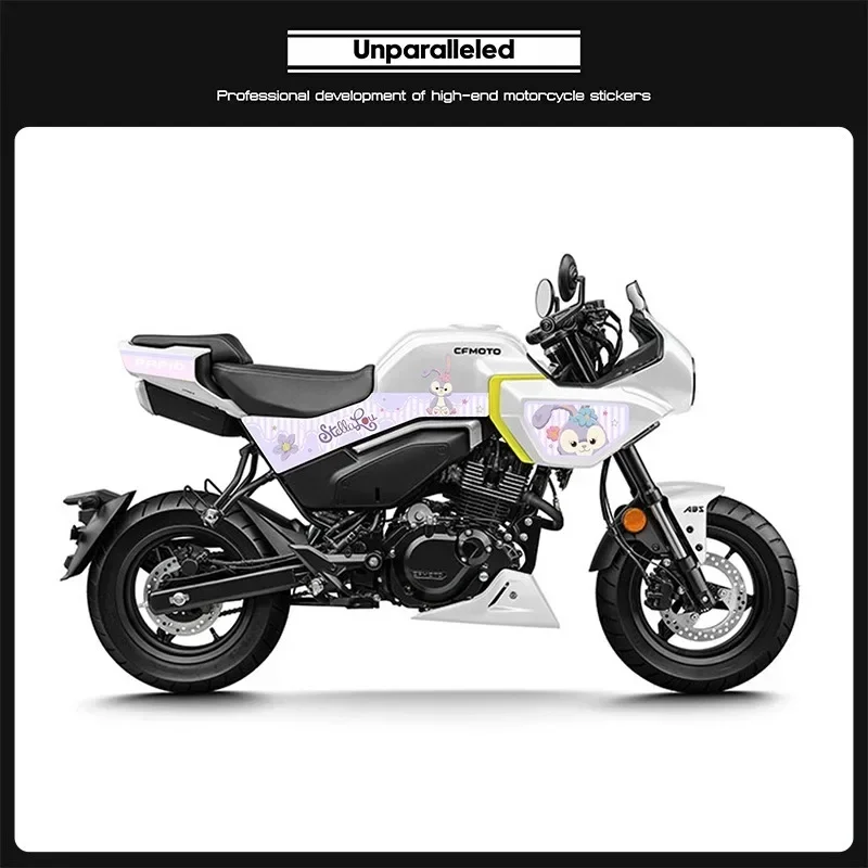 For CFMOTO XO Baboon racer modified the whole car decal edition floral decal print easy to stick air groove