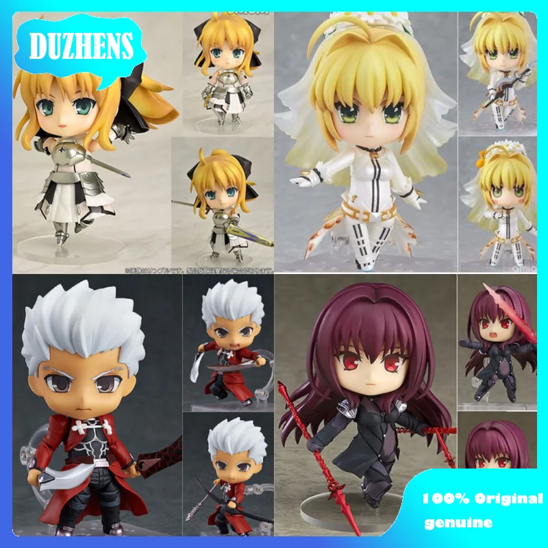 

GSC Original:FGO Nero Claudius Astolfo Mordred Altria Ereshkigal Q version figma PVC Action Figure Anime Figure Model Toys