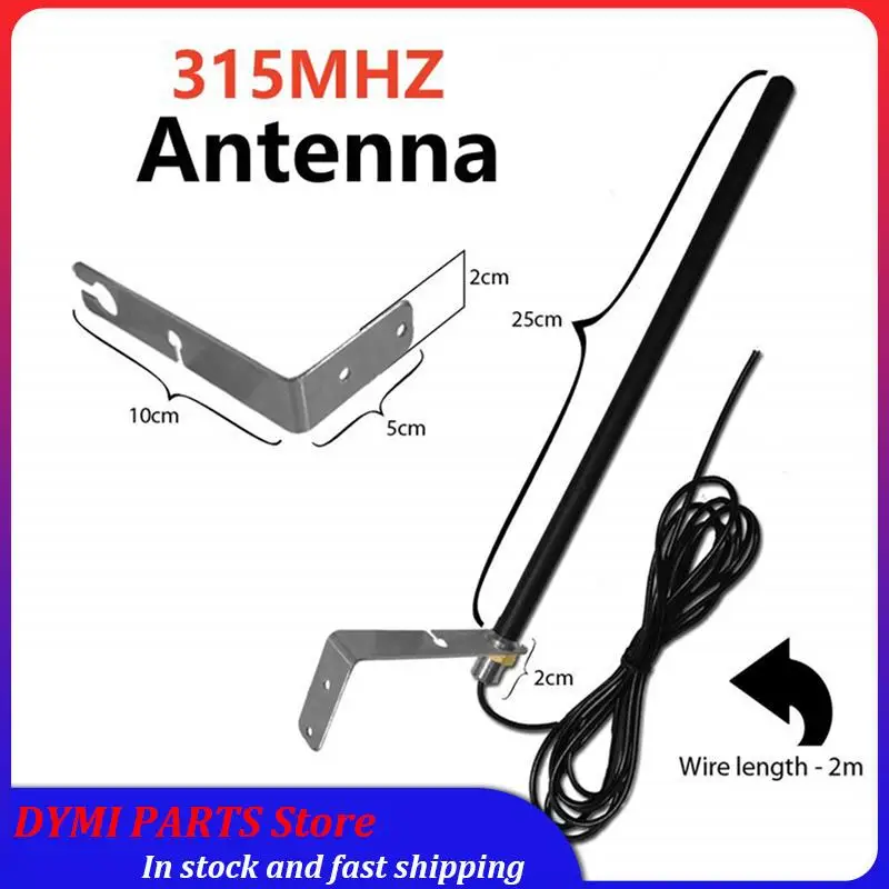 Global Sale-2X العالمي 315Mhz هوائي لباب المرآب راديو إشارة الداعم مكرر في الهواء الطلق مقاوم للماء 315Mhz بوابة التحكم النمل #6